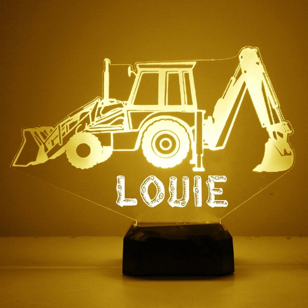 Custom Backhoe Night Lights III24